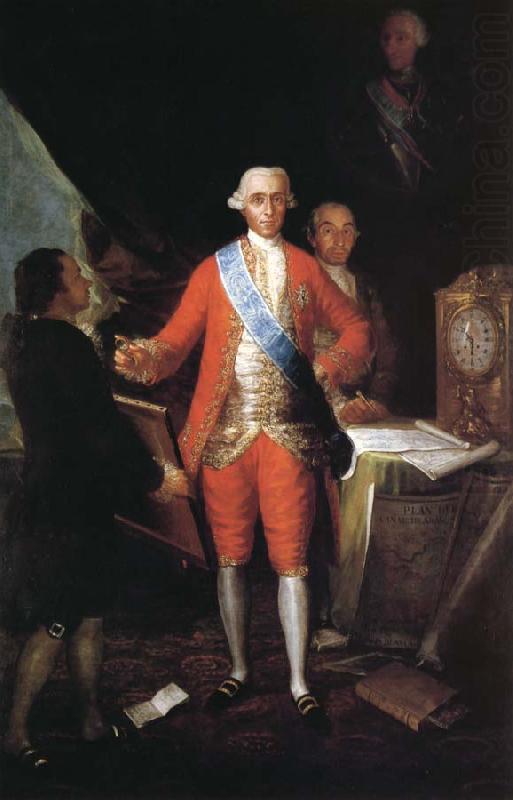Francisco Goya Count of Floridablanca china oil painting image
